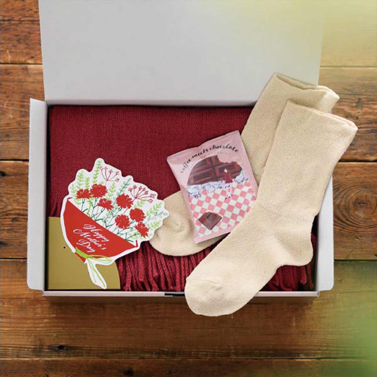 ★53-51-1-4 母の日メッセージカード(ブーケ)