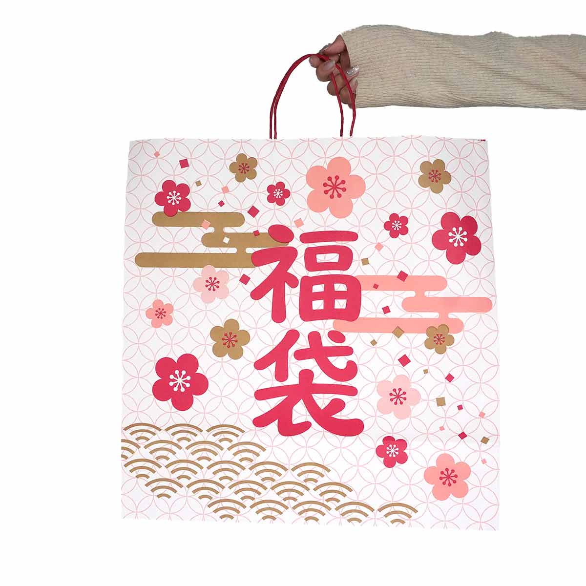 ★58-300-15-4 50枚 福袋 梅(45×20×46cm)