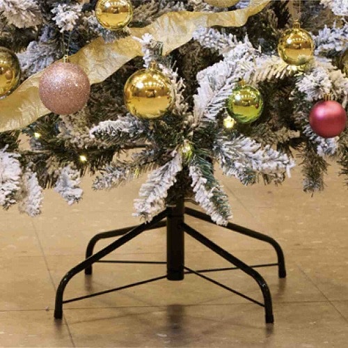 ★58-300-49-2 クリスマスツリーセット スターダストセレブ(高さ180×幅115cm)