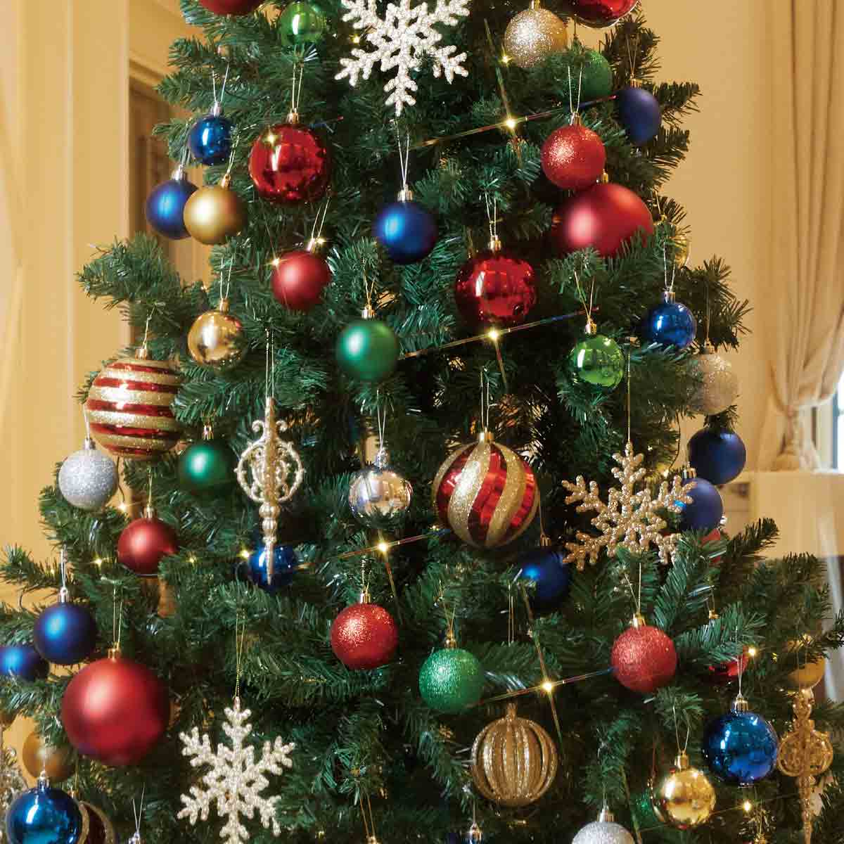 ★58-1-1-1 クリスマスツリーセット ポップ 高さ150cm