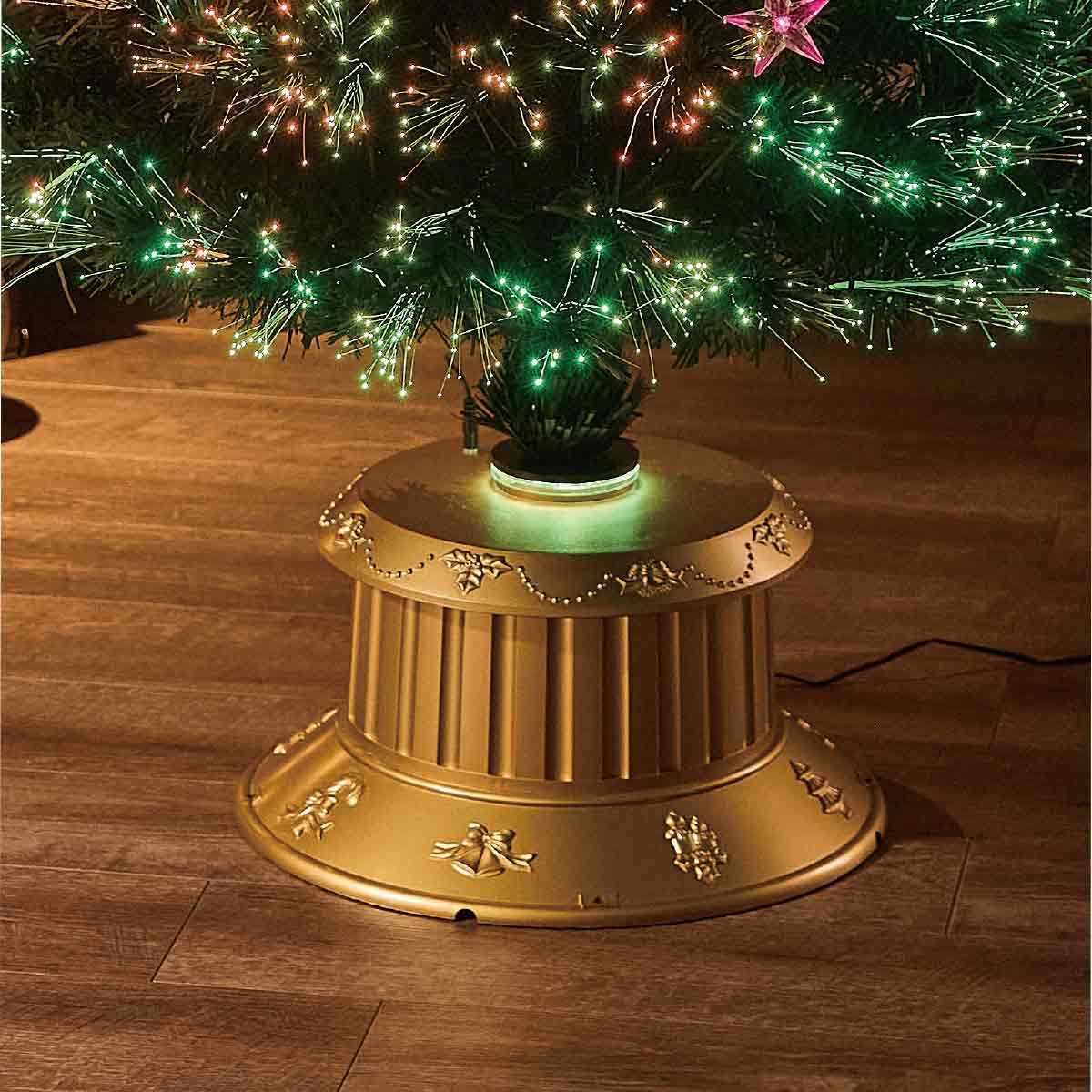 ★58-21-2-4 グリーンファイバークリスマスツリー レインボースター高さ210×幅90cm