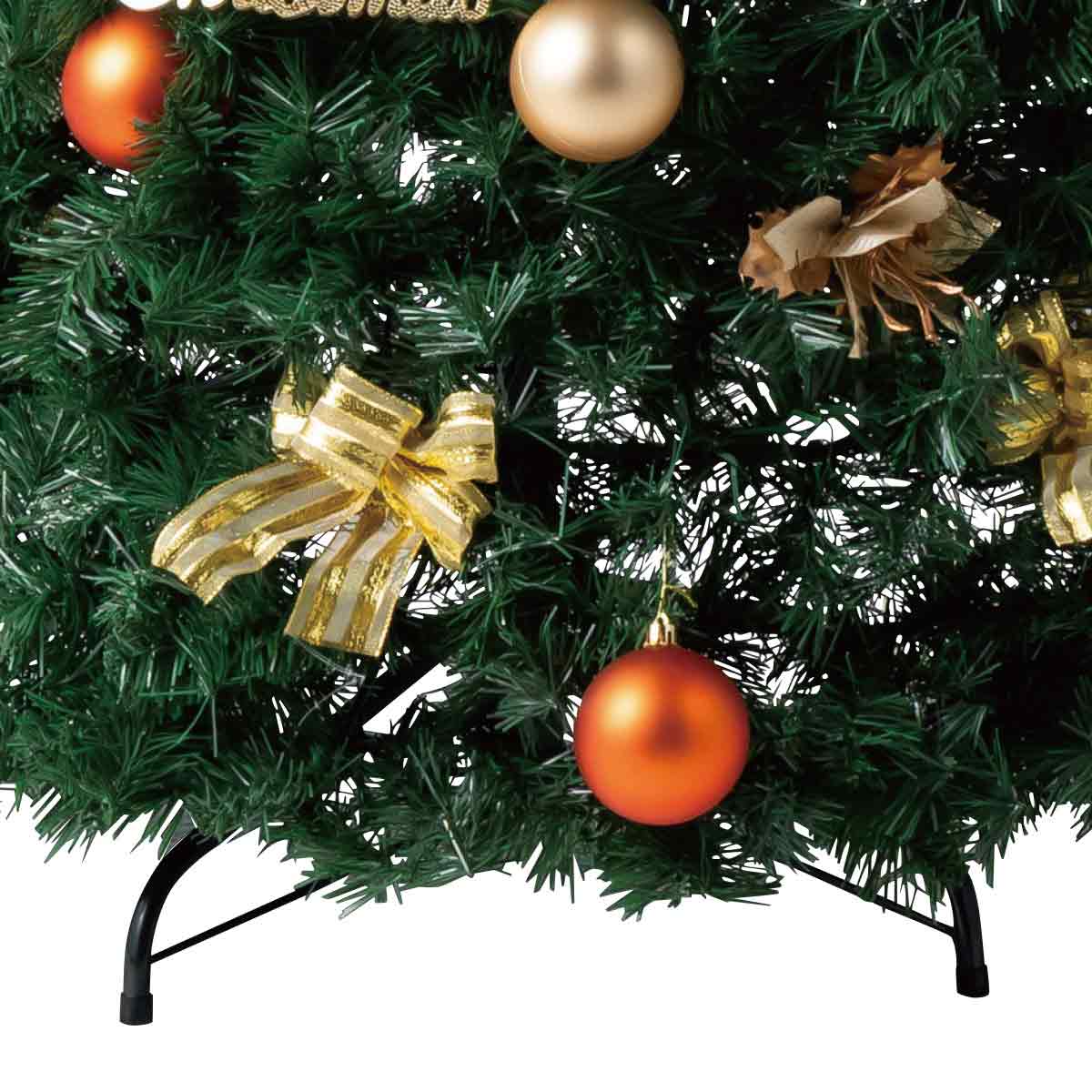 ★58-25-2-2 ポップアップクリスマスツリー ゴールド高さ175×幅80cm