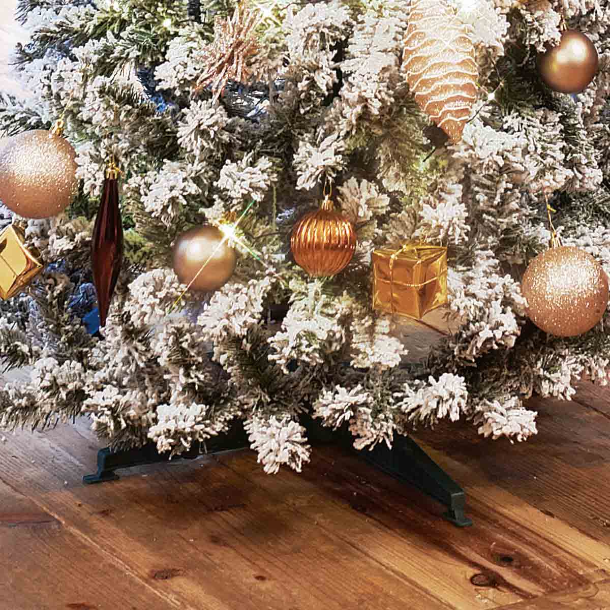 ★58-26-1-2 ポップアップクリスマスツリー スノー高さ180×幅71cm