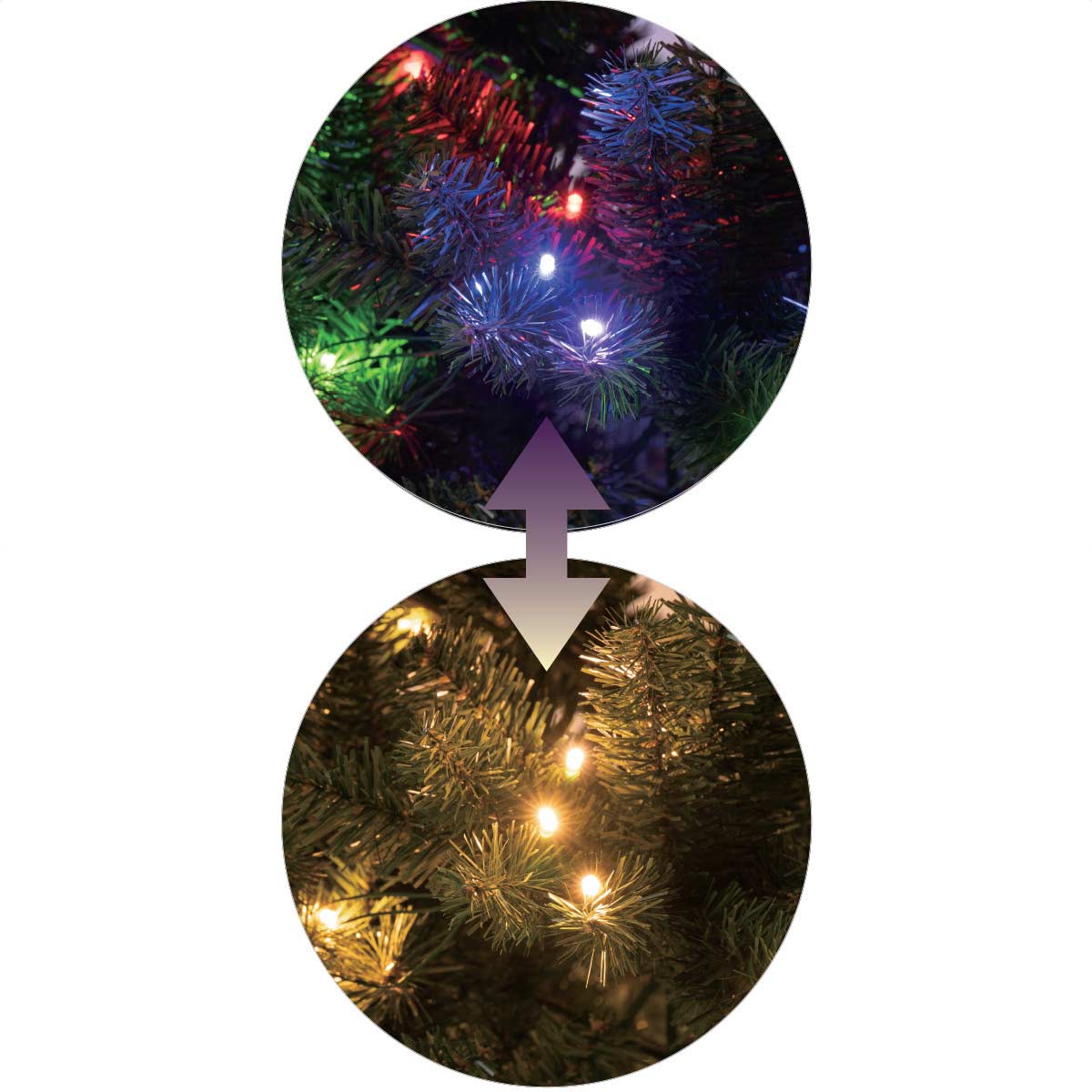 ★58-32-3-1 ナチュラルクリスマスツリー LEDライト付高さ180×幅97cm