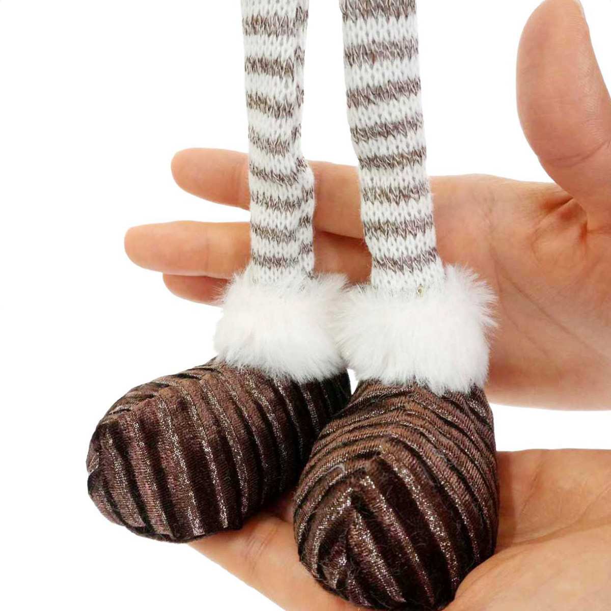 ★58-102-3-1 ファブリックトナカイドールスタンディング