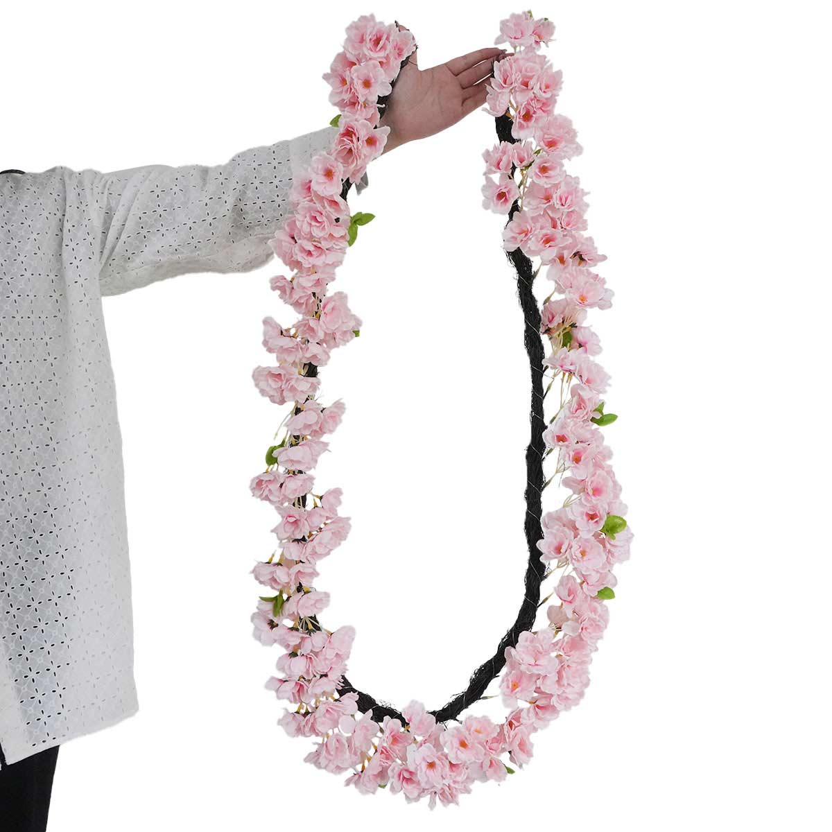 ★53-10-7-1 桜ガーランド (造花)