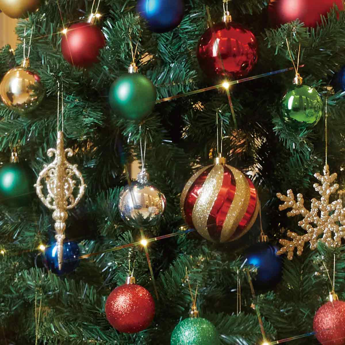 ★58-1-1-1 クリスマスツリーセット ポップ 高さ150cm