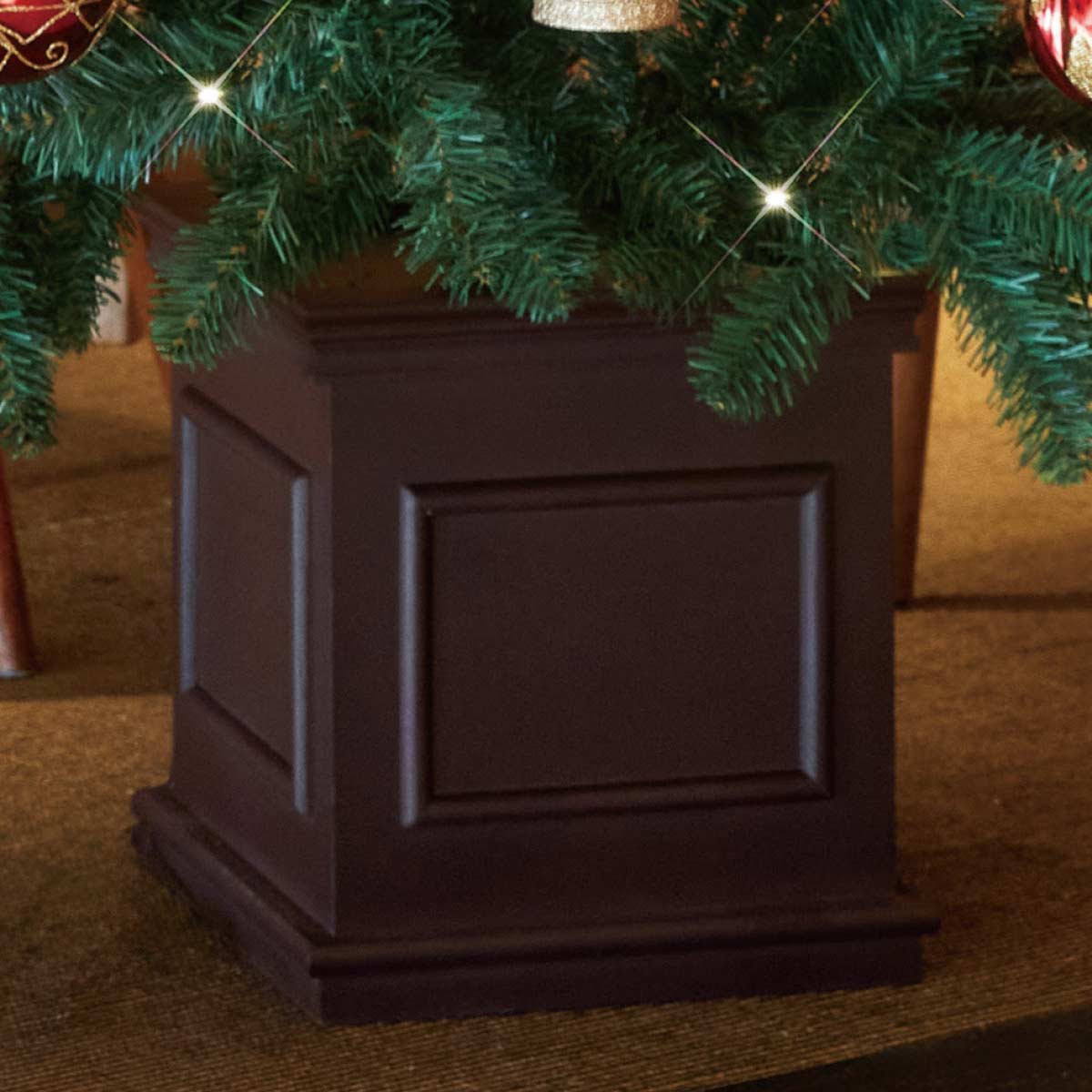 ★58-17-1-3 ラグジュアリークリスマスツリーセット レッドゴールド高さ240×幅130cm