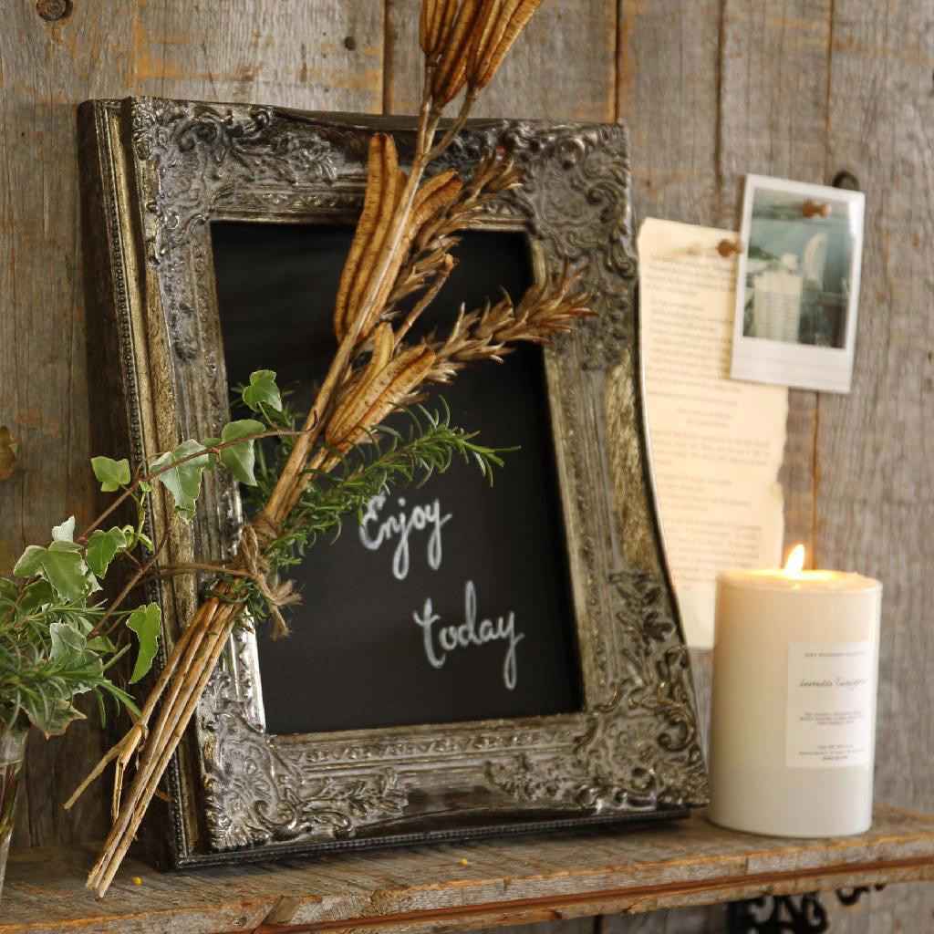 ★58-58-10-3 アンティークスタイルフレーム小 シルバー