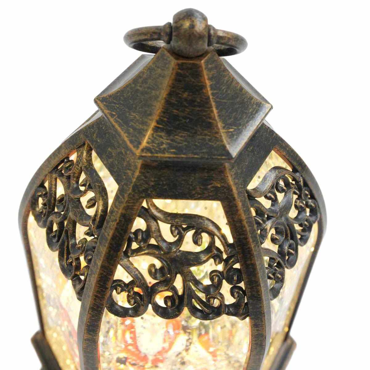 ★58-93-6-1 LEDスノーイングライト 六角サンタ