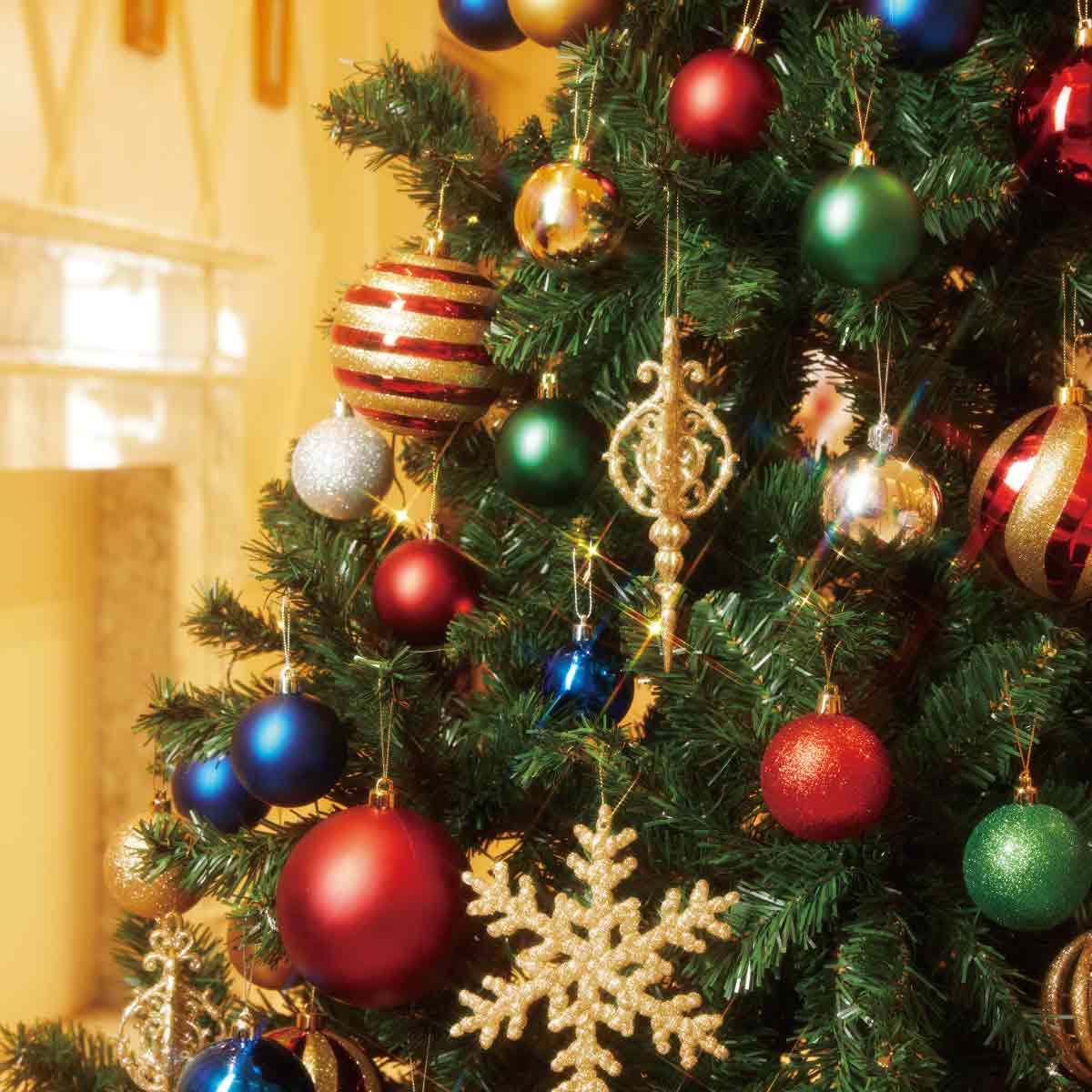 ★58-1-1-1 クリスマスツリーセット ポップ 高さ150cm