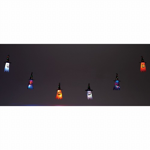 ★57-22-8-1 LEDウィッチゴーストガーランドライト6連360cm
