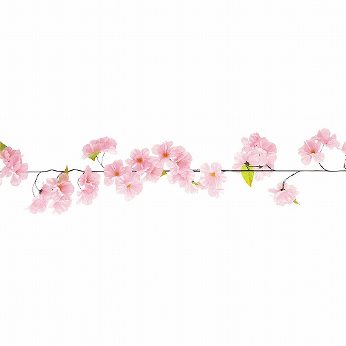 ★53-10-3-1 2本 ガーランド ラージチェリーセット(造花)