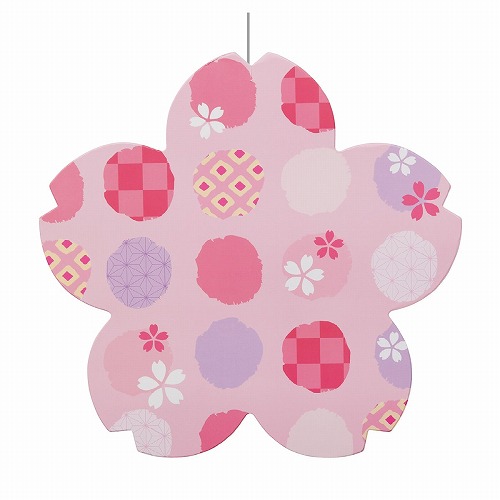 ★53-12-7-1 3個 ペーパーハンギングセット(桜)