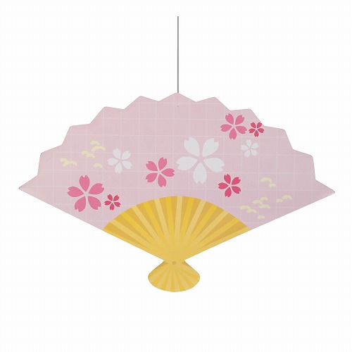 ★53-12-7-2 3個 ペーパーハンギングセット(扇)