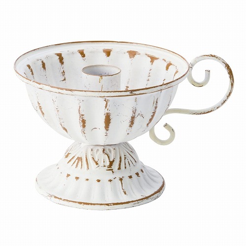 ★53-18-10-3 チャーチテーパーキャンドルホルダー(ワンハンドル)