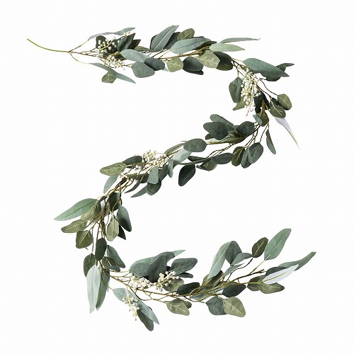 ★53-18-7-1 ホソバユーカリ造花ガーランド