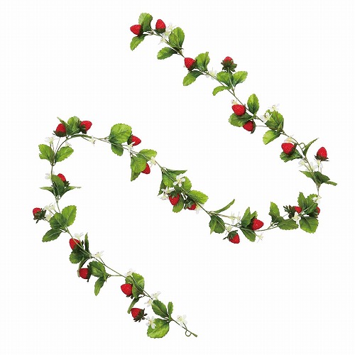 ★53-19-8-1 ストロベリーガーランド(造花)