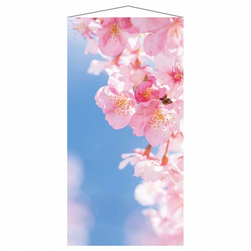 ★53-25-5-1 タペストリー 桜花びら 【防炎加工】