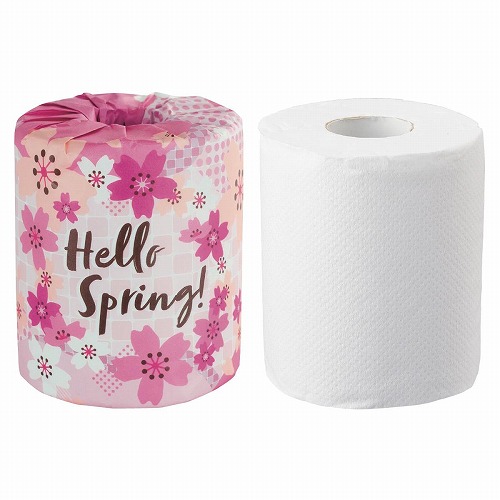 ★53-29-10-1 100個 さくらトイレットペーパー