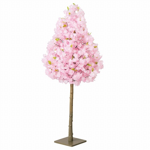 ★53-3-1-1 ボリューム桜立ち木(造花)高さ150cm