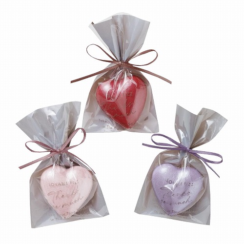 ★53-39-1-4 ラバブル バスフィズ(小)3色アソート