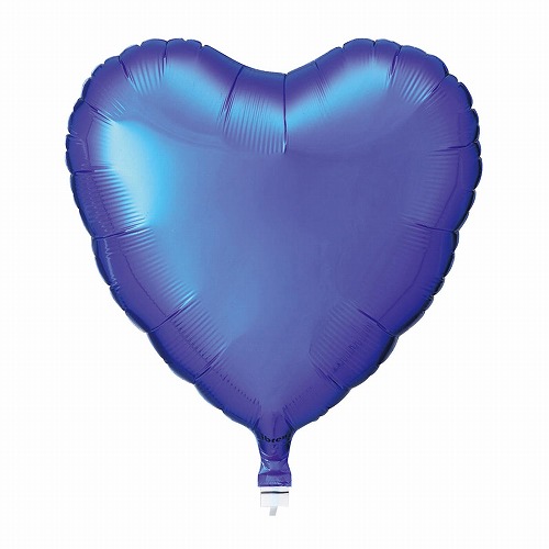 ★53-42-3-3 5個 アイブレックスバルーン(ホワイトデー)14インチハートブルー