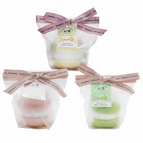 ★53-53-3-4 プチマカロン バスフィズ(3色アソート)