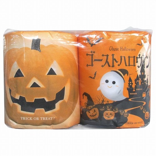 ★57-101-51-1 50セット ハロウィントイレットペーパー 2P