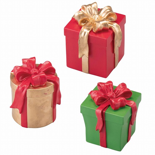 ★58-103-8-1 クリスマスボックスモチーフ アソート