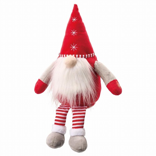 ★58-105-5-1 ミュージカルムービングサンタ 高さ25cmレッド