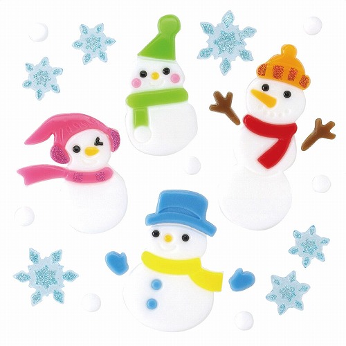 ★58-106-1-1 グミデコ バッグS スノーマン