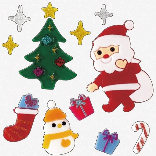 ★58-106-5-1 グミデコ バッグS クリスマスナイトサンタ