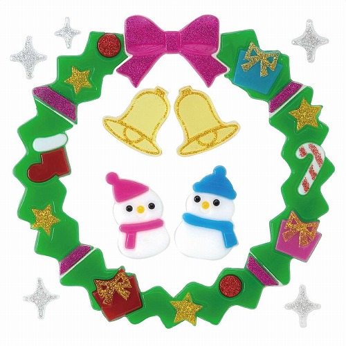 ★58-106-8-1 グミデコ バッグS ホリデーリース