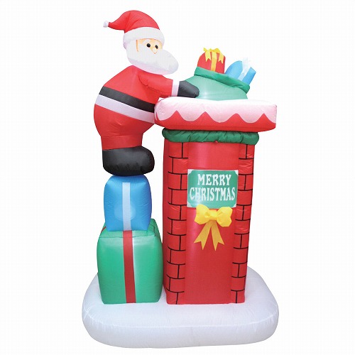 ★58-112-4-1 エアブロードール えんとつサンタ