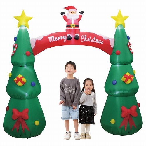 ★58-112-5-1 エアブローアーチ クリスマス