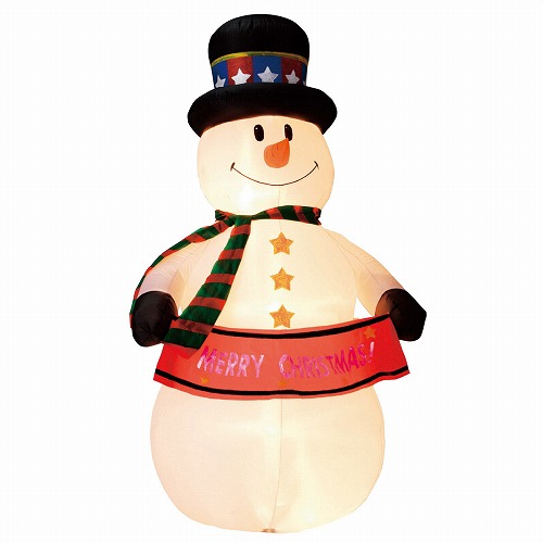 ★58-113-1-1 特大エアブロードール スノーマン