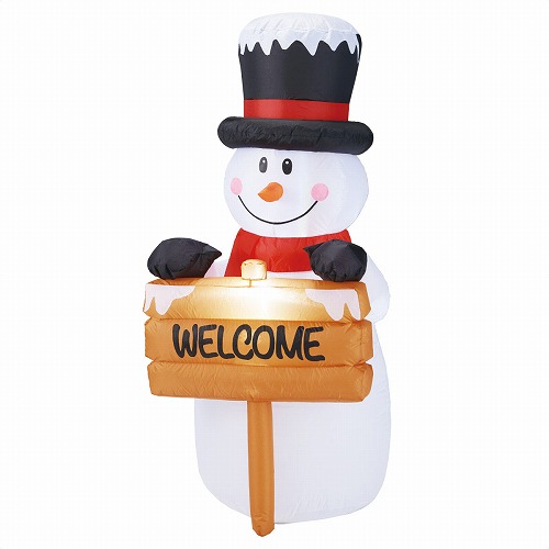 ★58-113-3-1 エアブロードール ウェルカムスノーマン