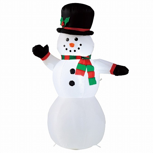 ★58-113-4-2 クリスマスエアブロードールスノーマン