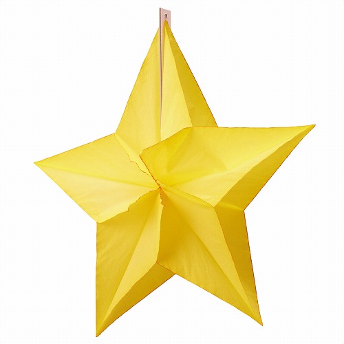 ★58-115-1-1 ハニカムモチーフ スター45cm