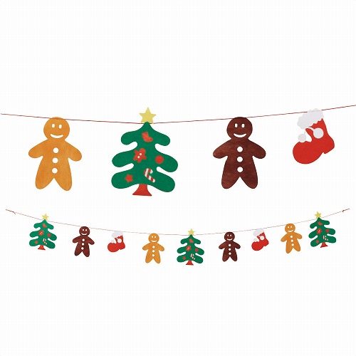 ★58-115-7-1 ジンジャーマン ガーランド