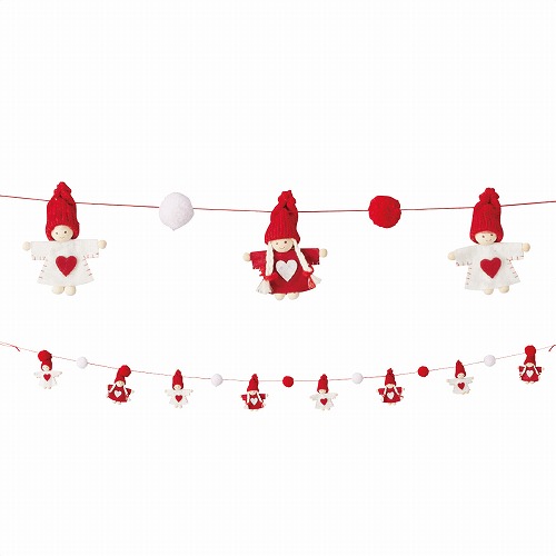 ★58-116-3-1 キッズクリスマスガーランド136cm