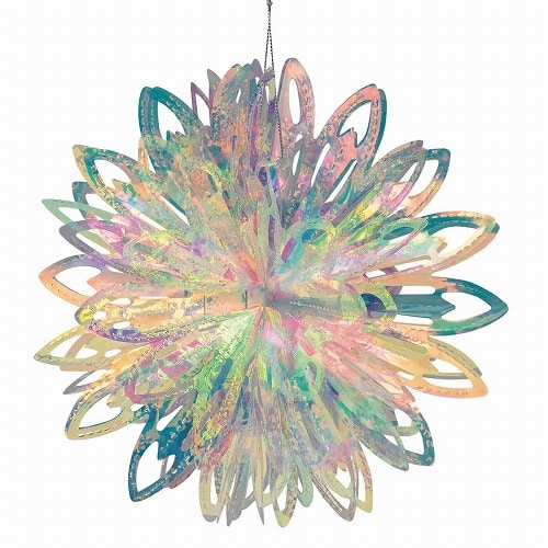 ★58-122-2-1 オーロラハンガー フラワーボール直径23cm