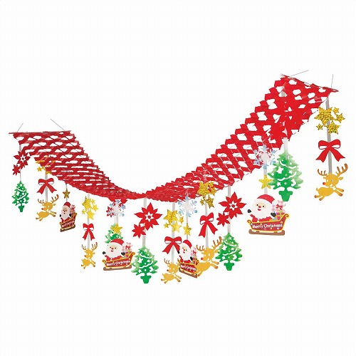 ★58-124-1-1 バリュークリスマス プリーツハンガー