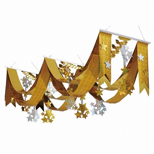 ★58-125-5-1 ゴールドスター デラックスペナント160cm