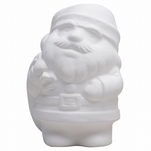 ★58-128-1-1 60個 らくがきクリスマス貯金箱サンタクロース