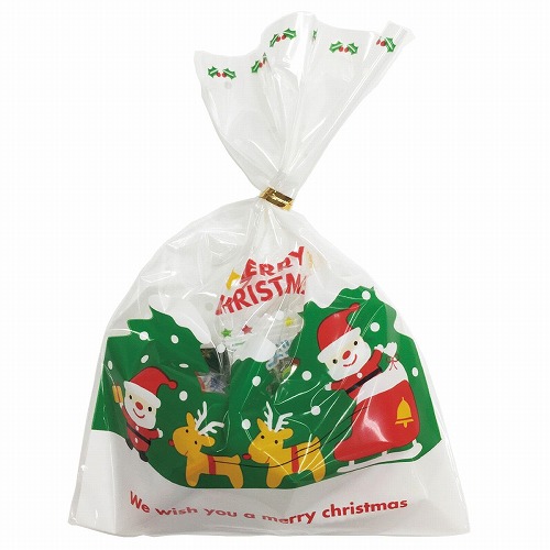 ★58-134-1-1 100個 クリスマスお菓子パック