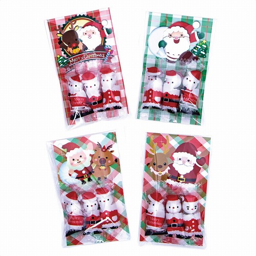 ★58-134-7-1 100個 サンタチョコパック