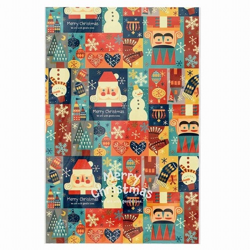 ★58-143-4-3 50枚 OPPギフトバッグ クリスマス北欧(20×29cm)