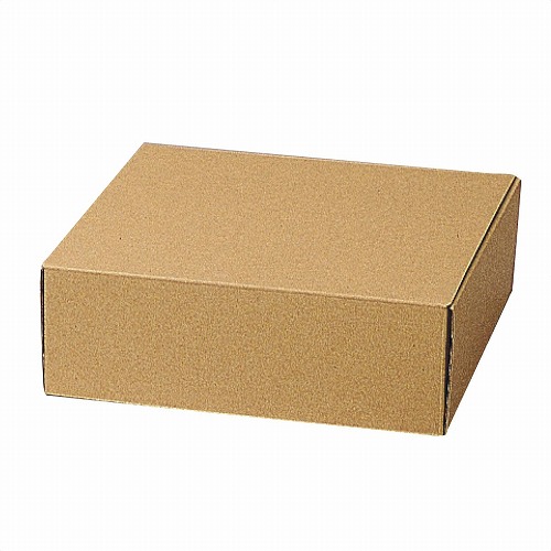 ★58-147-8-6 10枚 ナチュラルギフトボックス幅22.5×奥行22.5×高さ8cm
